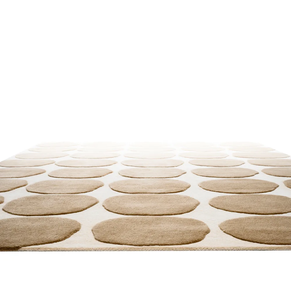Dots rug, Light khaki/light beige, 180x270 cm Chhatwal & Jonsson
