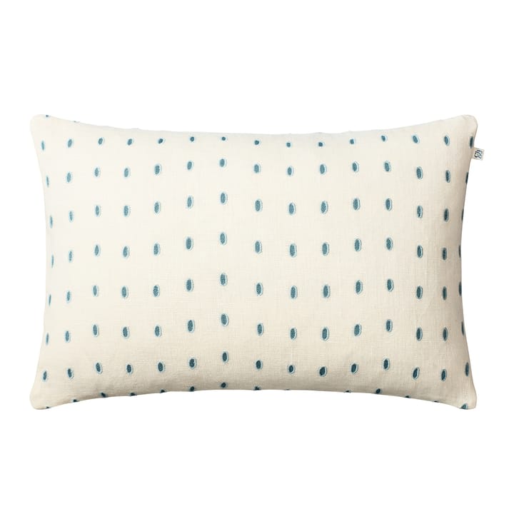 Drop cushion cover 40x60 cm - white-blue-aqua - Chhatwal & Jonsson