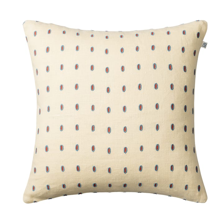 Drop cushion cover 50x50 cm - beige-orange-blue - Chhatwal & Jonsson