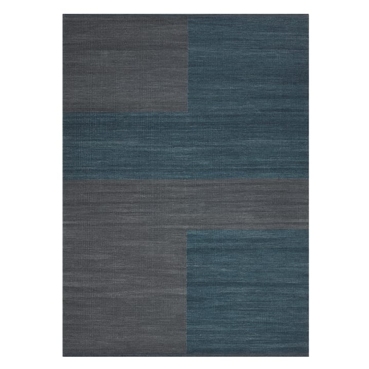 Ganga wool carpet 200x300 cm, greyish blue-dark blue Chhatwal & Jonsson