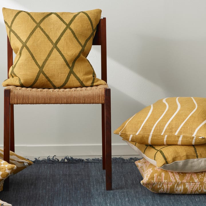 Gaya cushion cover 50x50 cm, spicy yellow Chhatwal & Jonsson