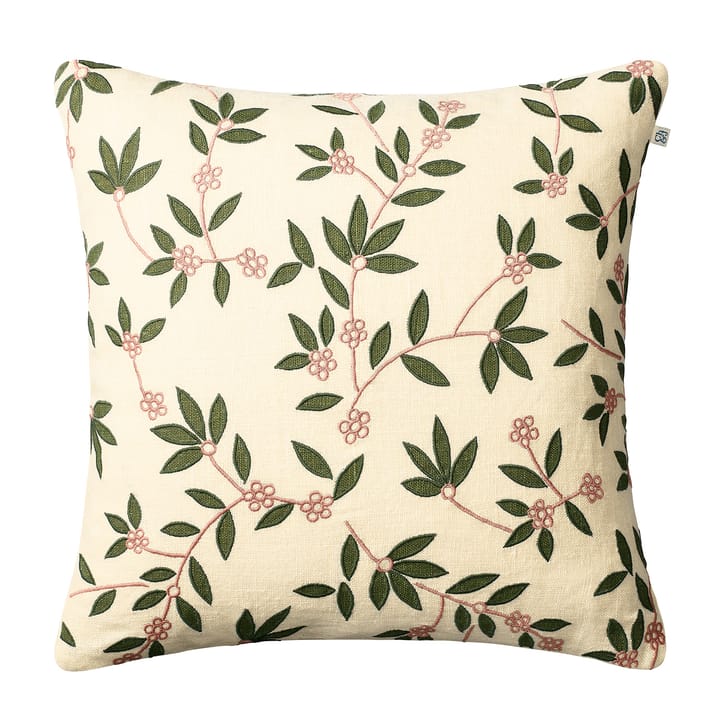 Gita cushion cover 50x50 cm - beige-green-rose - Chhatwal & Jonsson