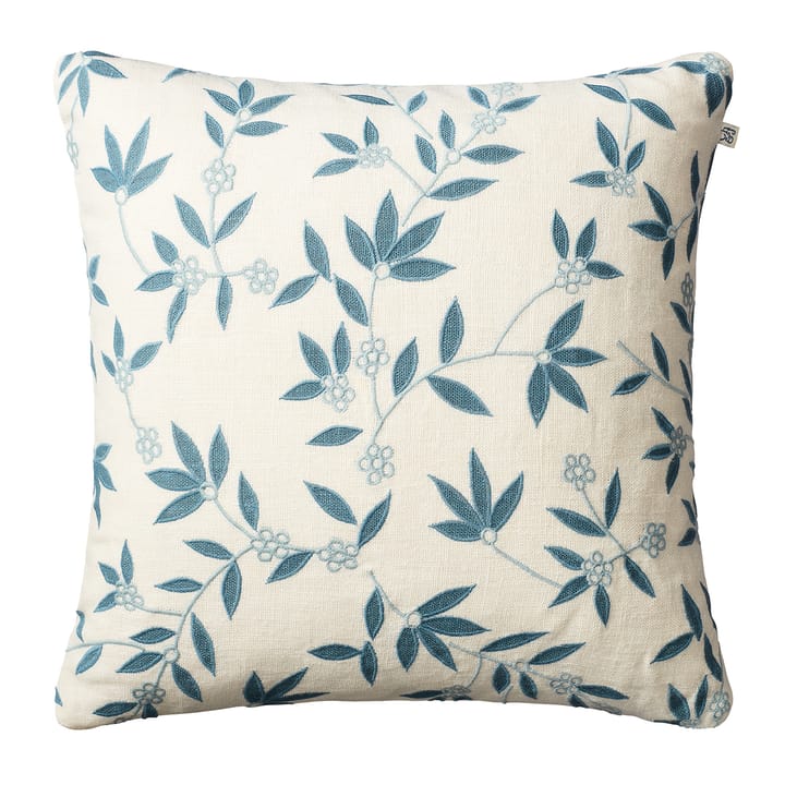 Gita cushion cover 50x50 cm - white-blue-aqua - Chhatwal & Jonsson