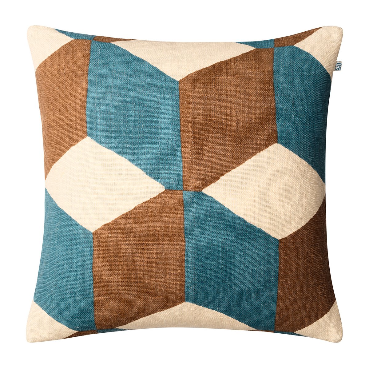 Chhatwal & Jonsson Hawa pillowcase 50x50 cm Light beige-heaven blue-taupe