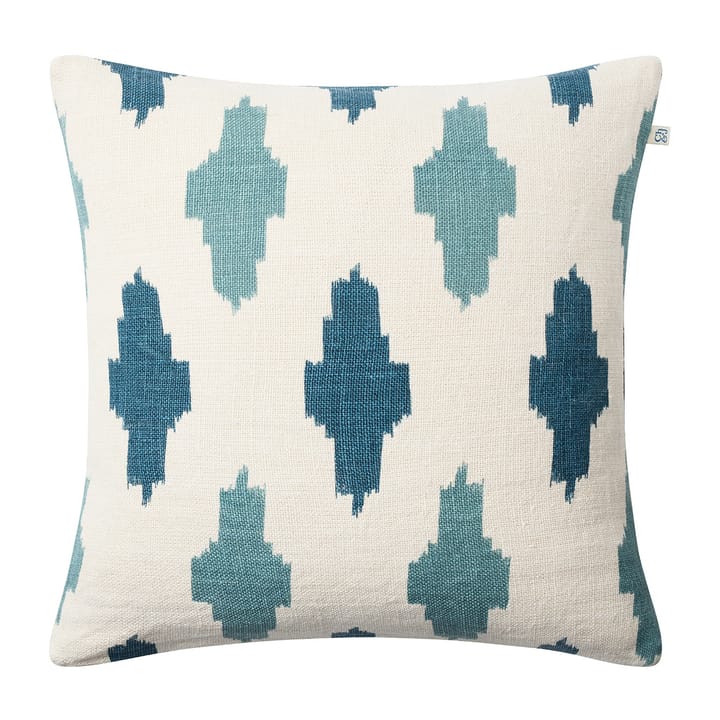 Ikat Agra pillowcase 50x50 cm - Heaven blue-palace blue - Chhatwal & Jonsson