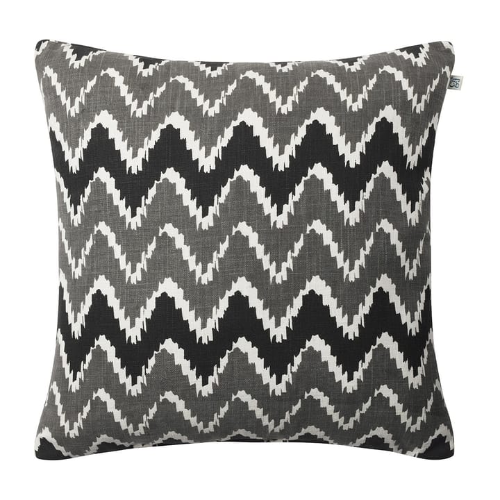 Ikat Bangalore outside cushion 50x50 cm - Grey-black - Chhatwal & Jonsson