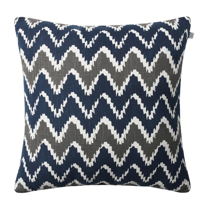 Ikat Bangalore outside cushion 50x50 cm - Navy-grey - Chhatwal & Jonsson