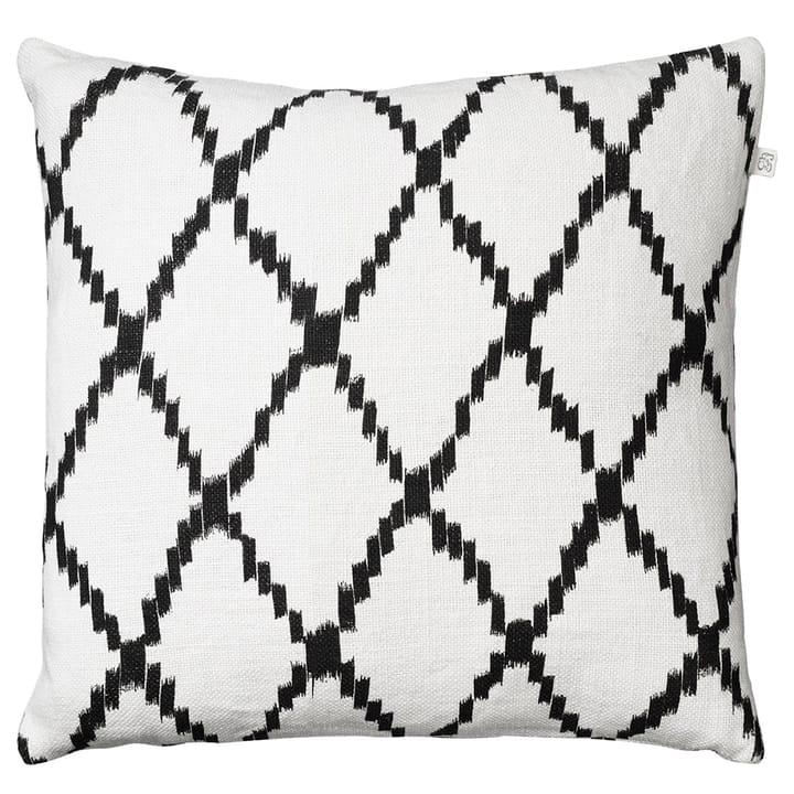 Ikat Kerela cushion cover 50x50 cm, Off white-black Chhatwal & Jonsson