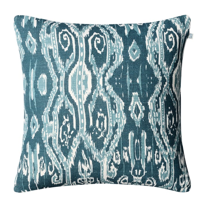 Ikat Madras cushion cover 50x50 cm - Palace blue-heaven blue - Chhatwal & Jonsson
