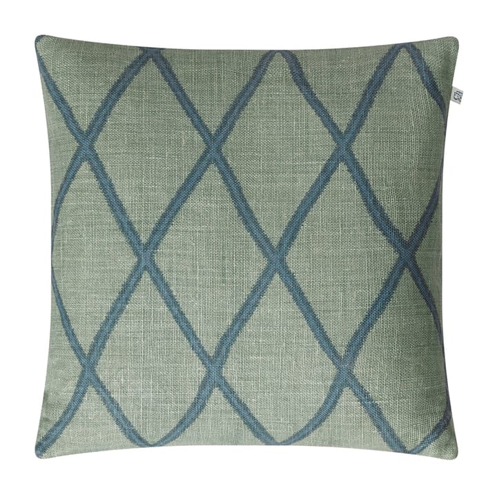 Ikat Orissa cushion cover 50x50 cm - aqua-heaven blue - Chhatwal & Jonsson