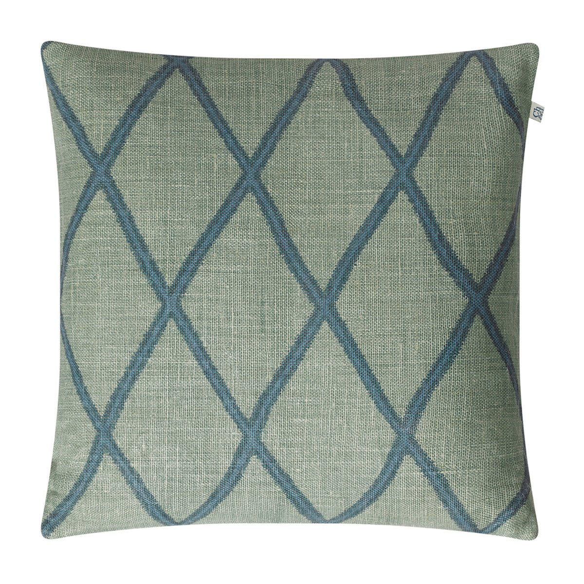 Chhatwal & Jonsson Ikat Orissa cushion cover 50x50 cm aqua-heaven blue