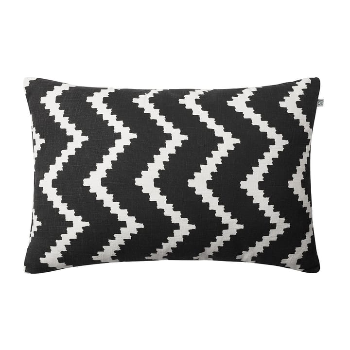 Ikat Sema cushion - Black-off white - Chhatwal & Jonsson