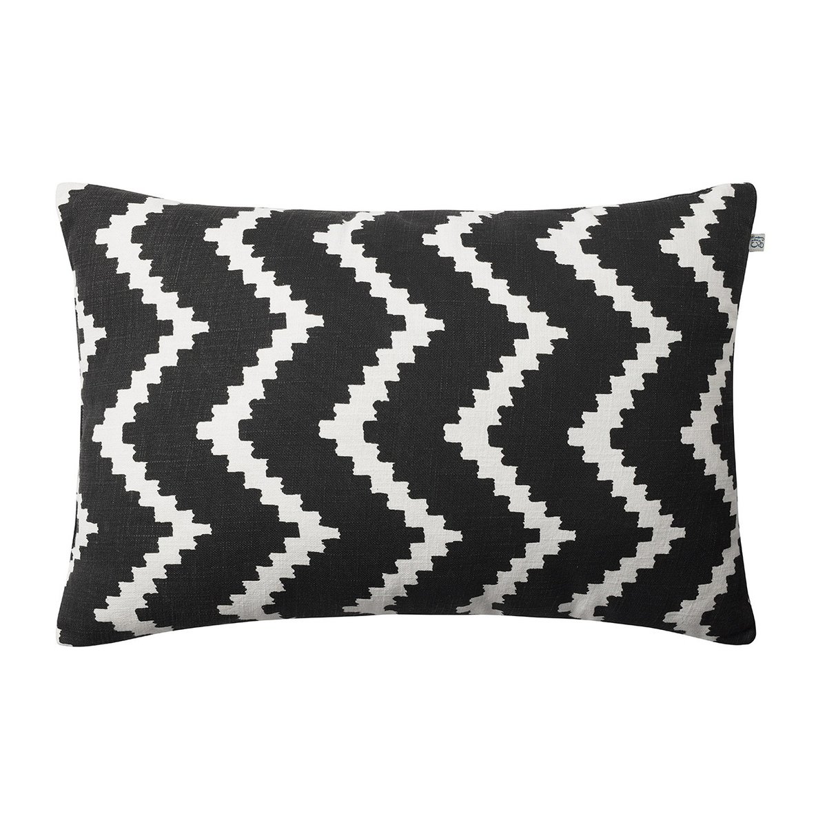 Chhatwal & Jonsson Ikat Sema cushion Black-off white