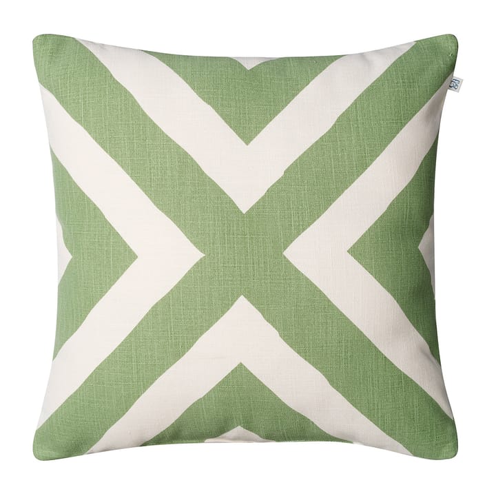 Impal Outdoor cushion - Sage/off white. 50 cm - Chhatwal & Jonsson