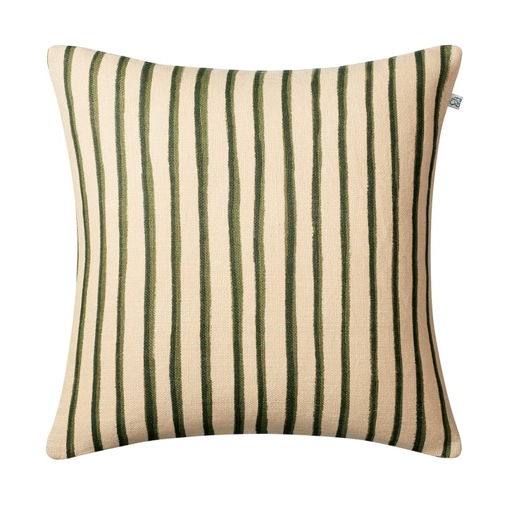 Jaipur Stripe cushion cover 50x50 cm - beige-green-green - Chhatwal & Jonsson