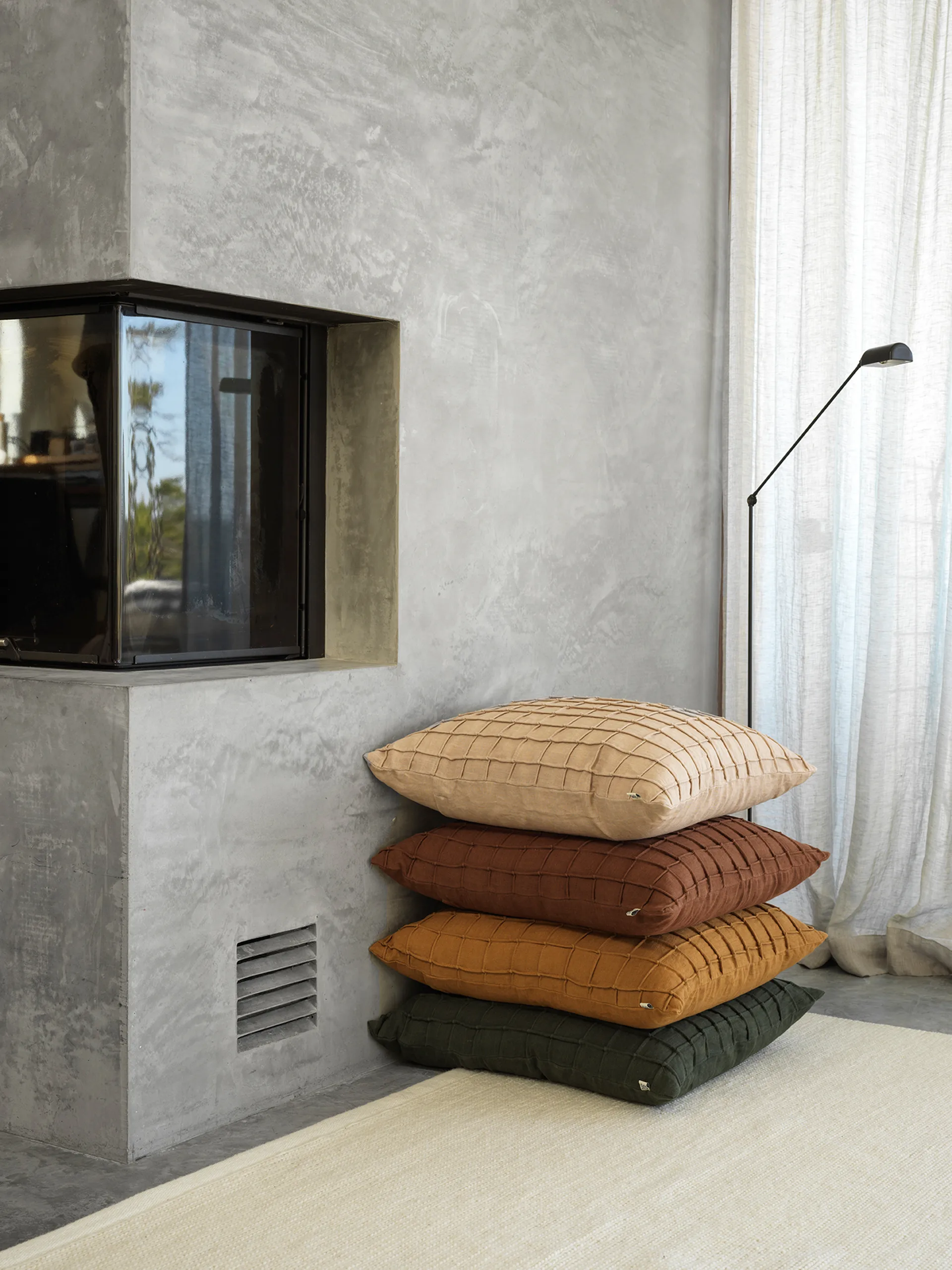 Jammu pillowcase 50x50 cm, Cognac Chhatwal & Jonsson