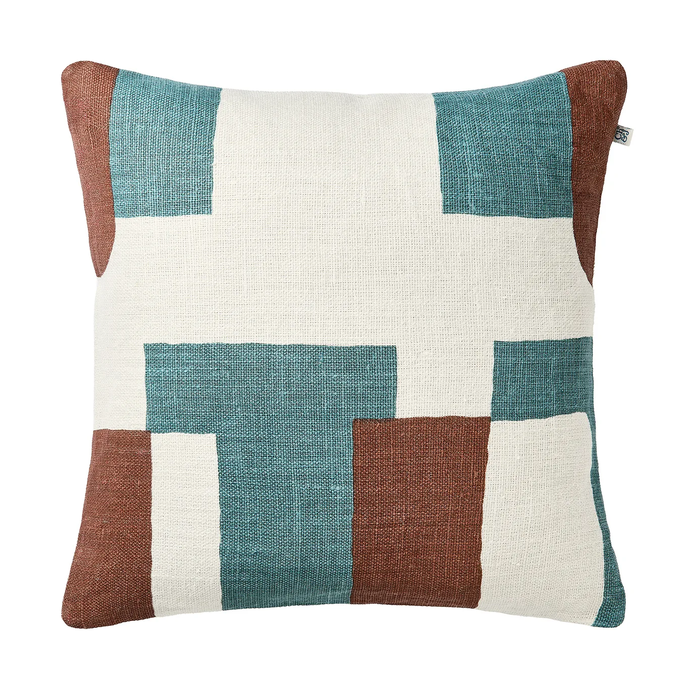 Jay cushion cover, Terracotta-heaven blue, 50x50 cm Chhatwal & Jonsson
