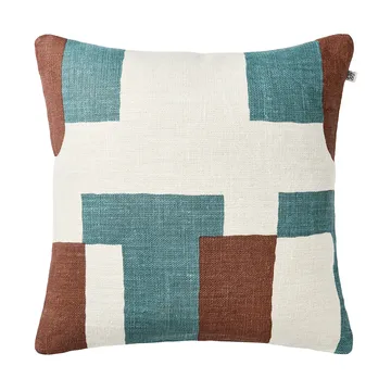 Jay cushion cover - Terracotta-heaven blue, 50x50 cm - Chhatwal & Jonsson