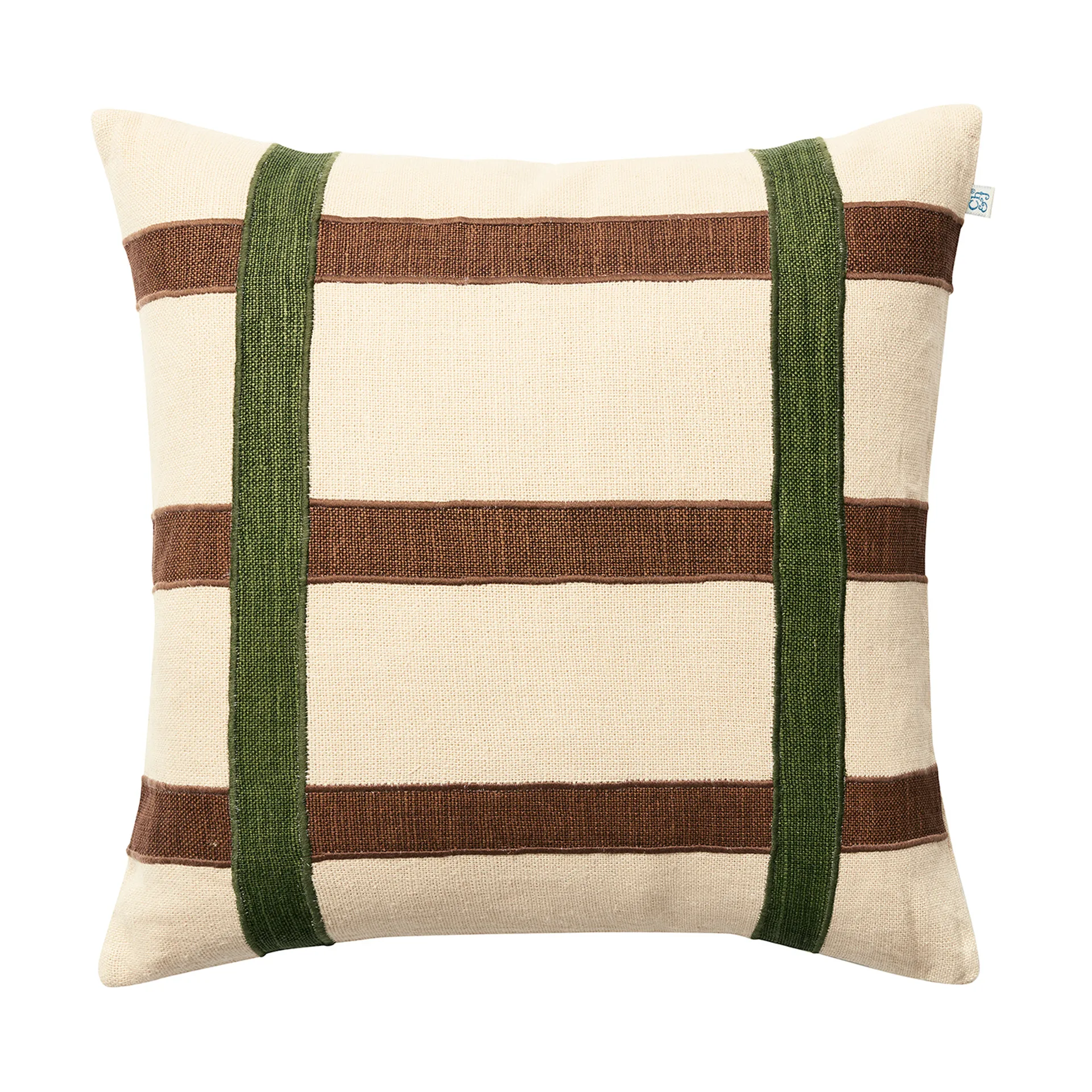 Kiran pillowcase 50x50 cm, Cactus Green-Taupe Chhatwal & Jonsson