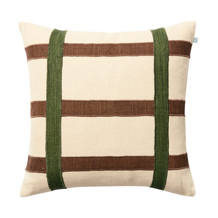 Kiran pillowcase 50x50 cm - Cactus Green-Taupe - Chhatwal & Jonsson