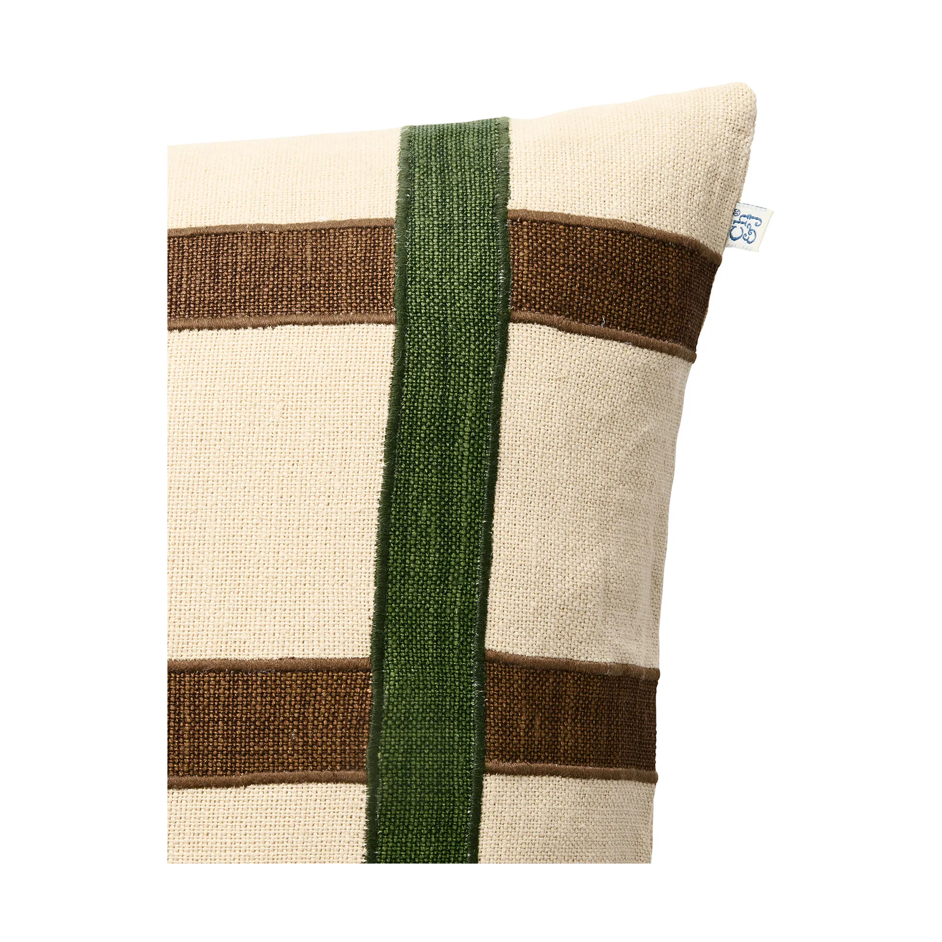 Kiran pillowcase 50x50 cm, Cactus Green-Taupe Chhatwal & Jonsson