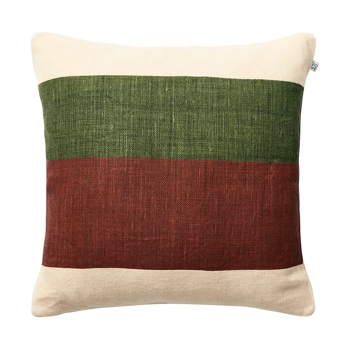 Kumar pillowcase 50x50 cm - Cactus Green-Terracotta - Chhatwal & Jonsson