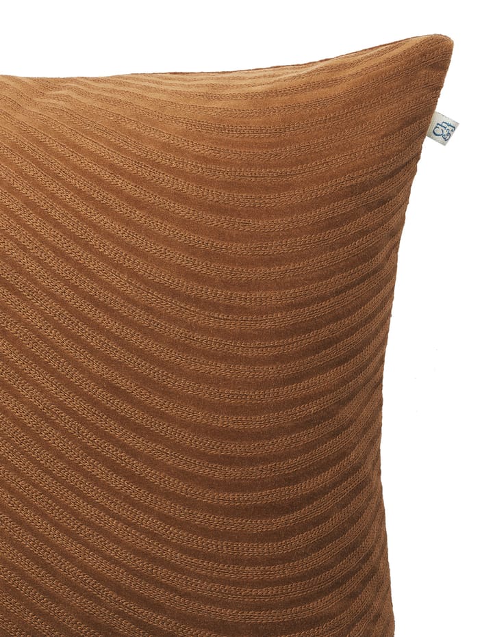 Kunal cushion cover 50x50 cm - Cognac - Chhatwal & Jonsson