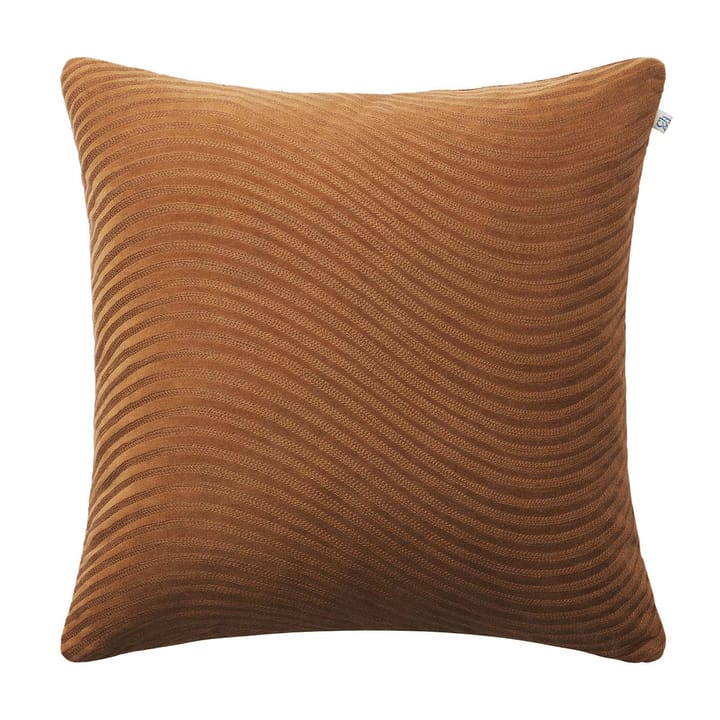 Kunal cushion cover 50x50 cm - Cognac - Chhatwal & Jonsson