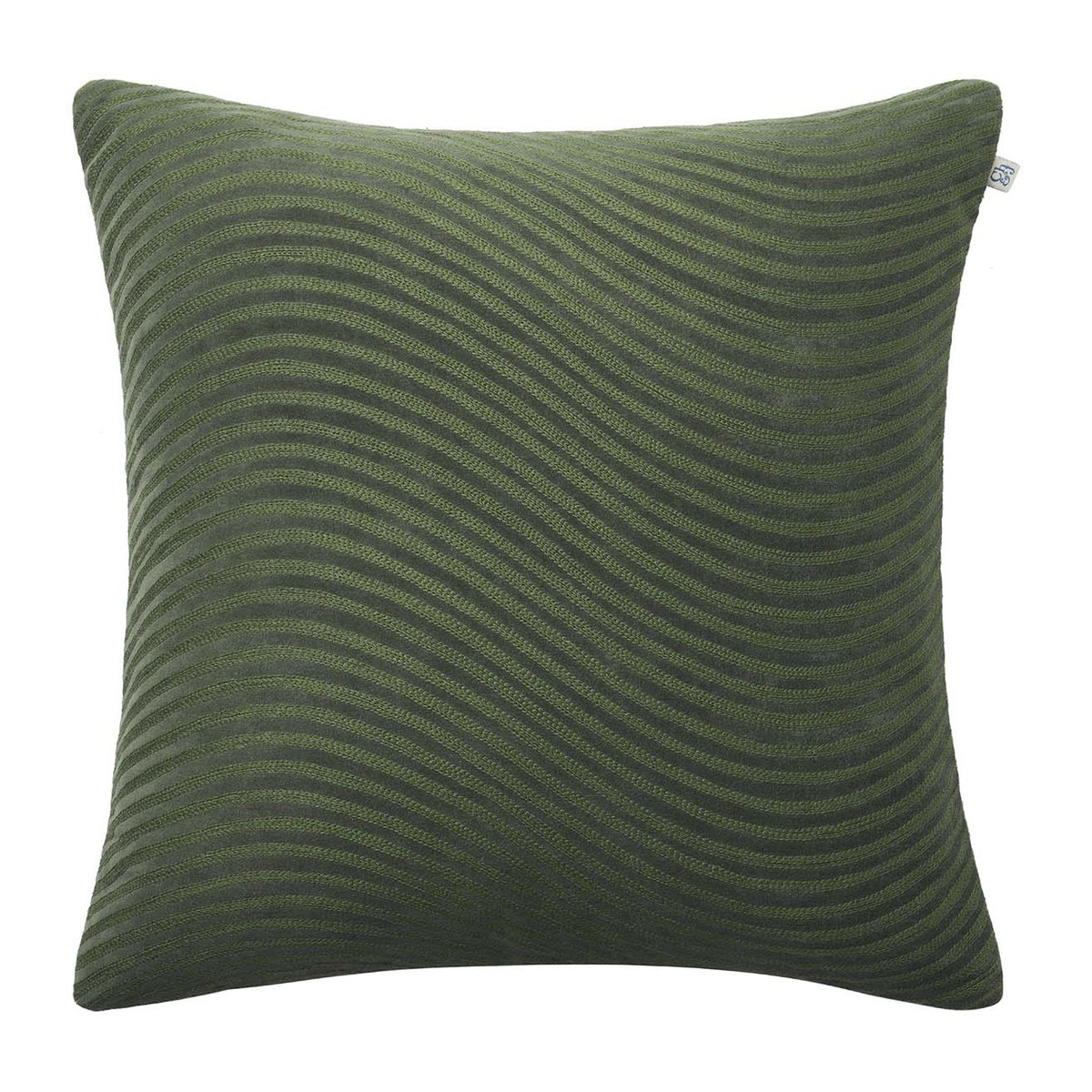Chhatwal & Jonsson Kunal cushion cover 50x50 cm Forest green