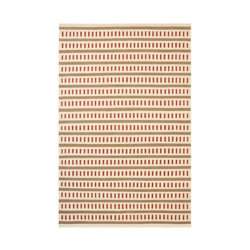 Chhatwal & Jonsson Ladakh wool rug 180x270 cm Off white-beige-rust