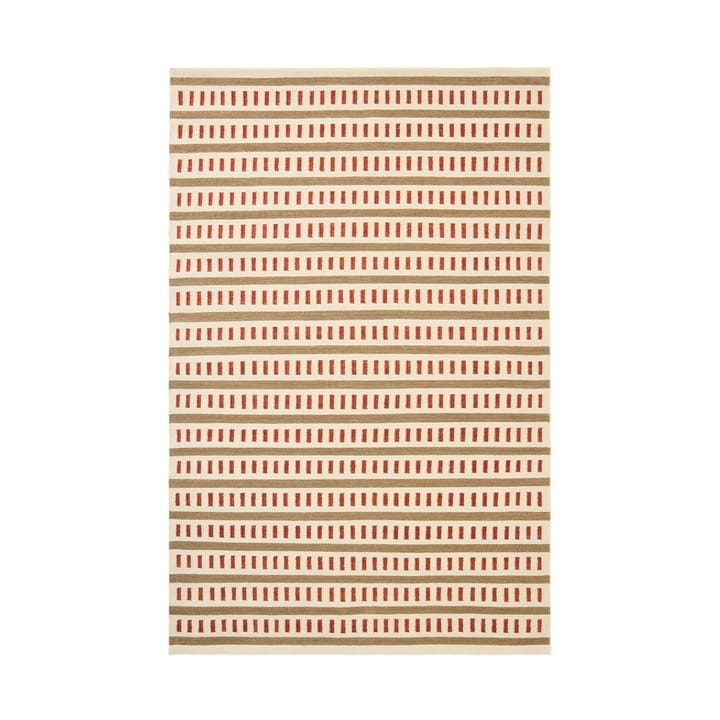 Ladakh wool rug - Off white-beige-rust, 180x270 cm - Chhatwal & Jonsson