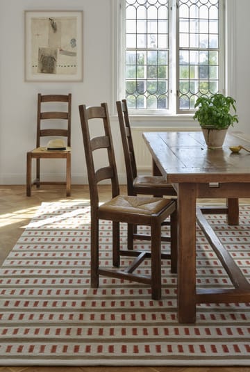 Ladakh wool rug - Off white-beige-rust, 180x270 cm - Chhatwal & Jonsson