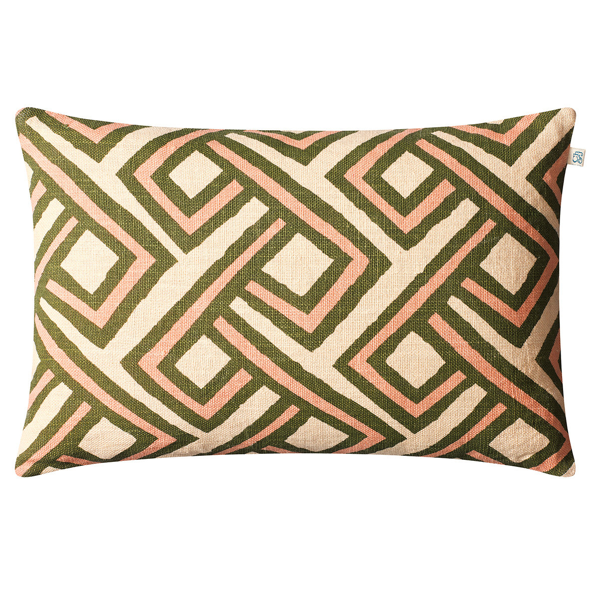 Chhatwal & Jonsson Lanka cushion cover 40x60 cm cactus green-rose