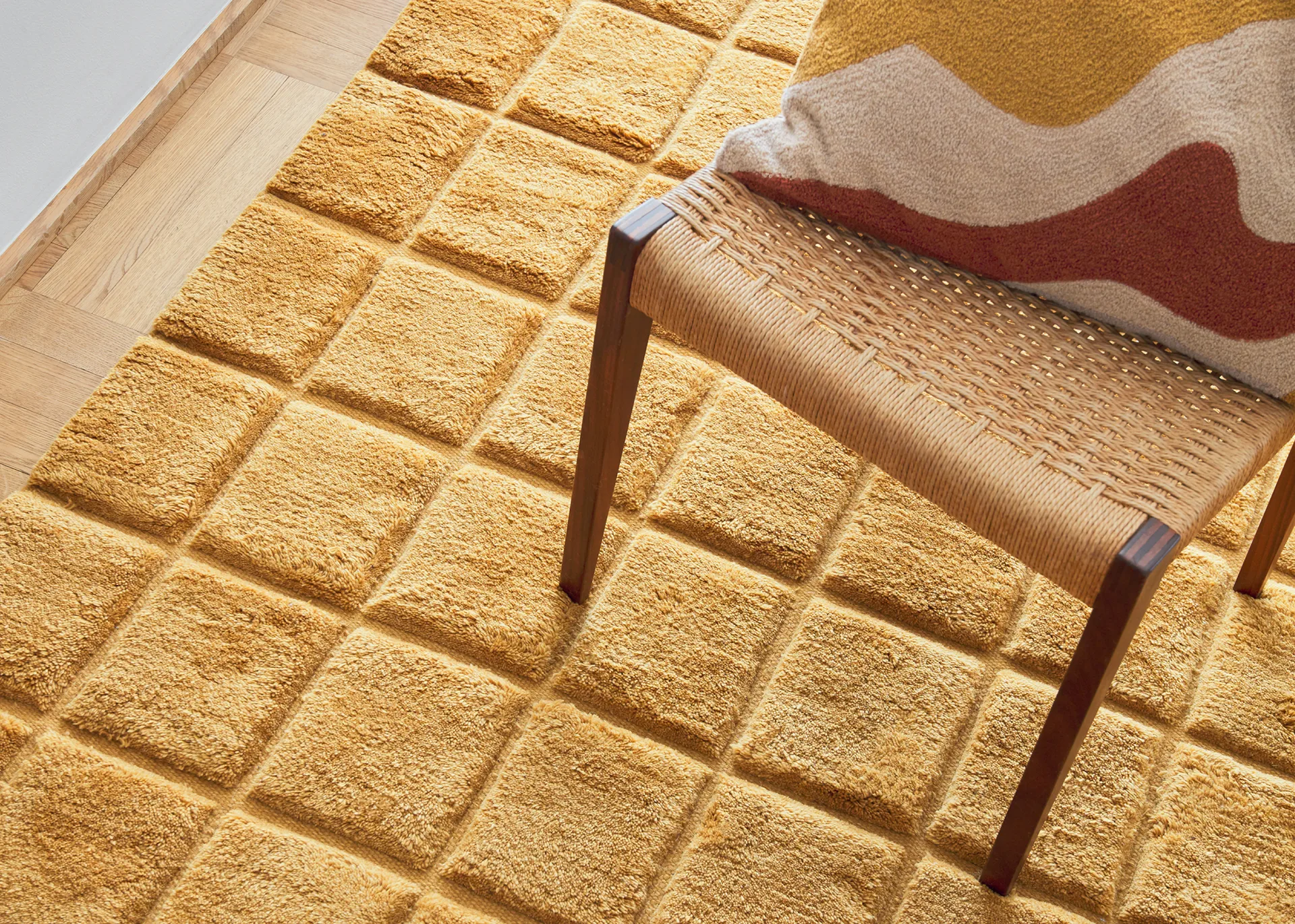 Loha rug 213x296 cm, Masala yellow Chhatwal & Jonsson