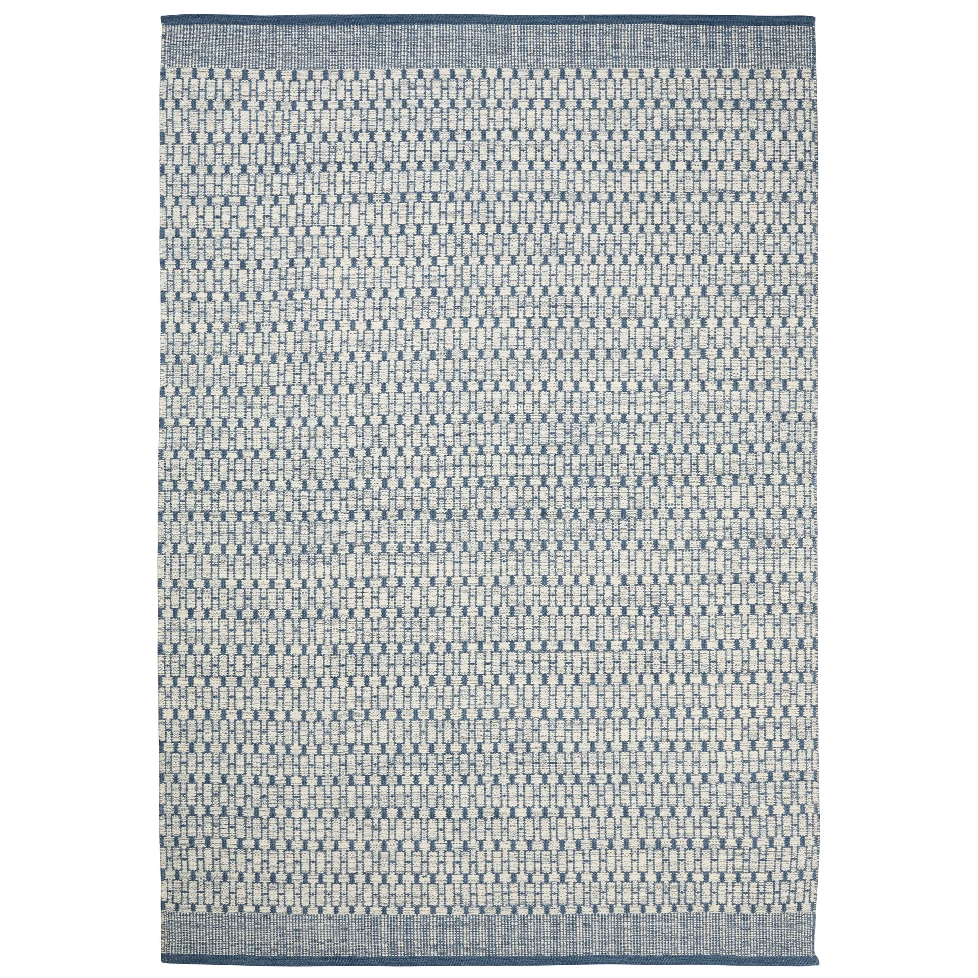 Mahi rug 170x240 cm, Off white-blue Chhatwal & Jonsson