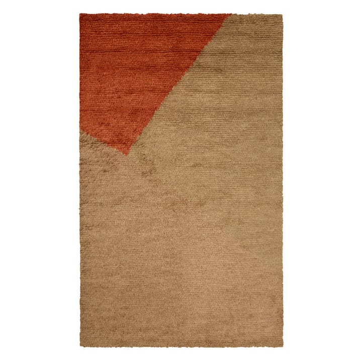 Mala wool carpet 180x270 cm - rust-beige-taupe - Chhatwal & Jonsson