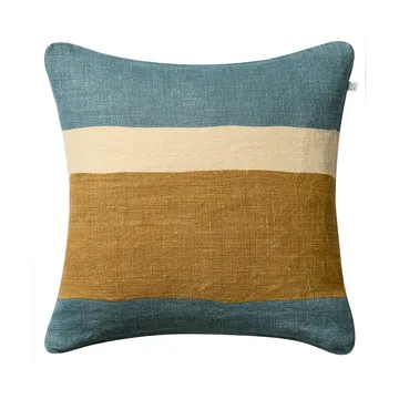 Manali cushion cover 50x50 cm - Heaven blue-khaki - Chhatwal & Jonsson