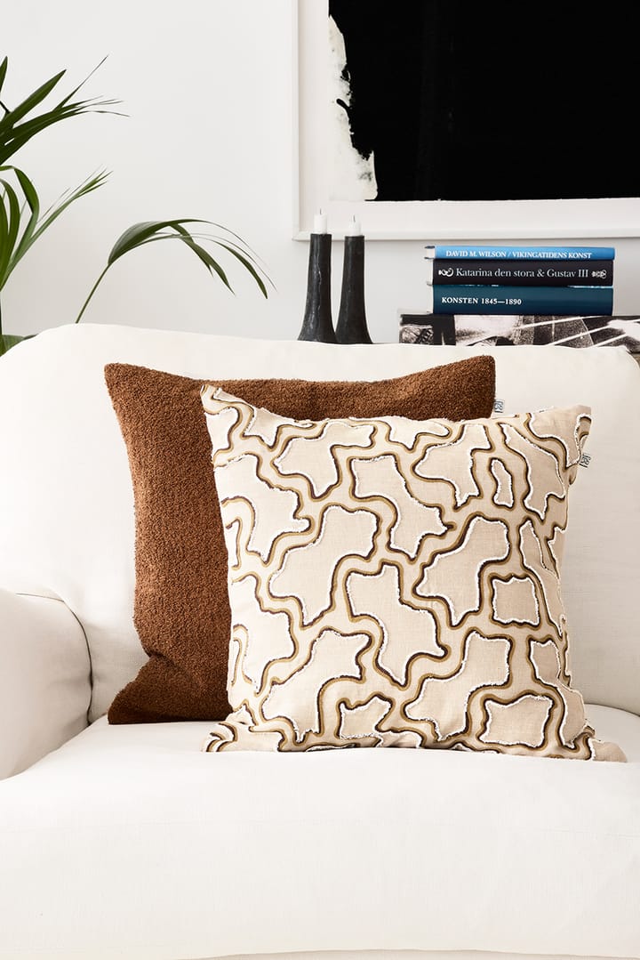 Mani pillowcase 50x50 cm - Cognac - Chhatwal & Jonsson