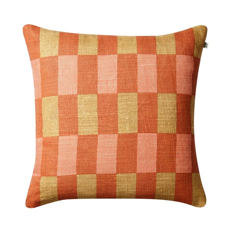 Chhatwal & Jonsson Marari cushion cover 50x50 cm Apricot orange-khaki-rose