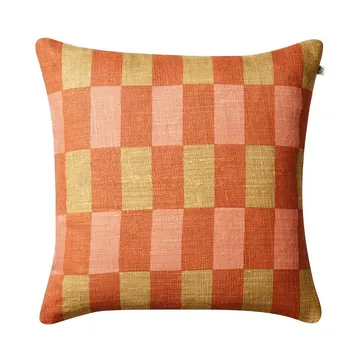 Marari cushion cover - Apricot orange-khaki-rose, 50x50 cm - Chhatwal & Jonsson