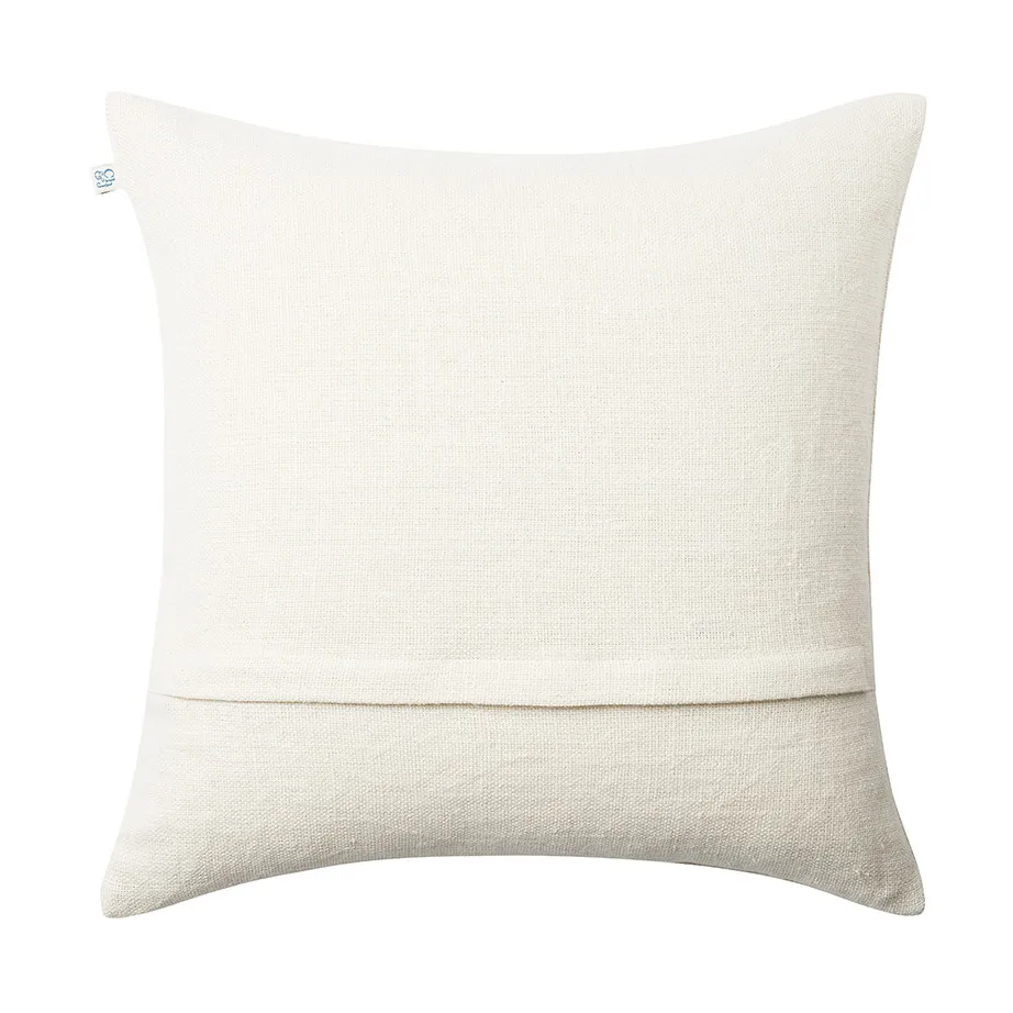 Marari cushion cover, Apricot orange-khaki-rose, 50x50 cm Chhatwal & Jonsson