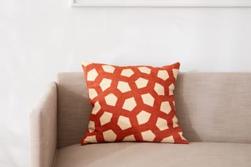 Meera pillowcase 50x50 cm - Light beige-apricot orange - Chhatwal & Jonsson