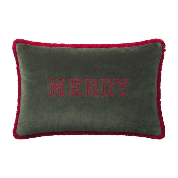 Merry cushion cover 40x60 cm - Forest green - Chhatwal & Jonsson