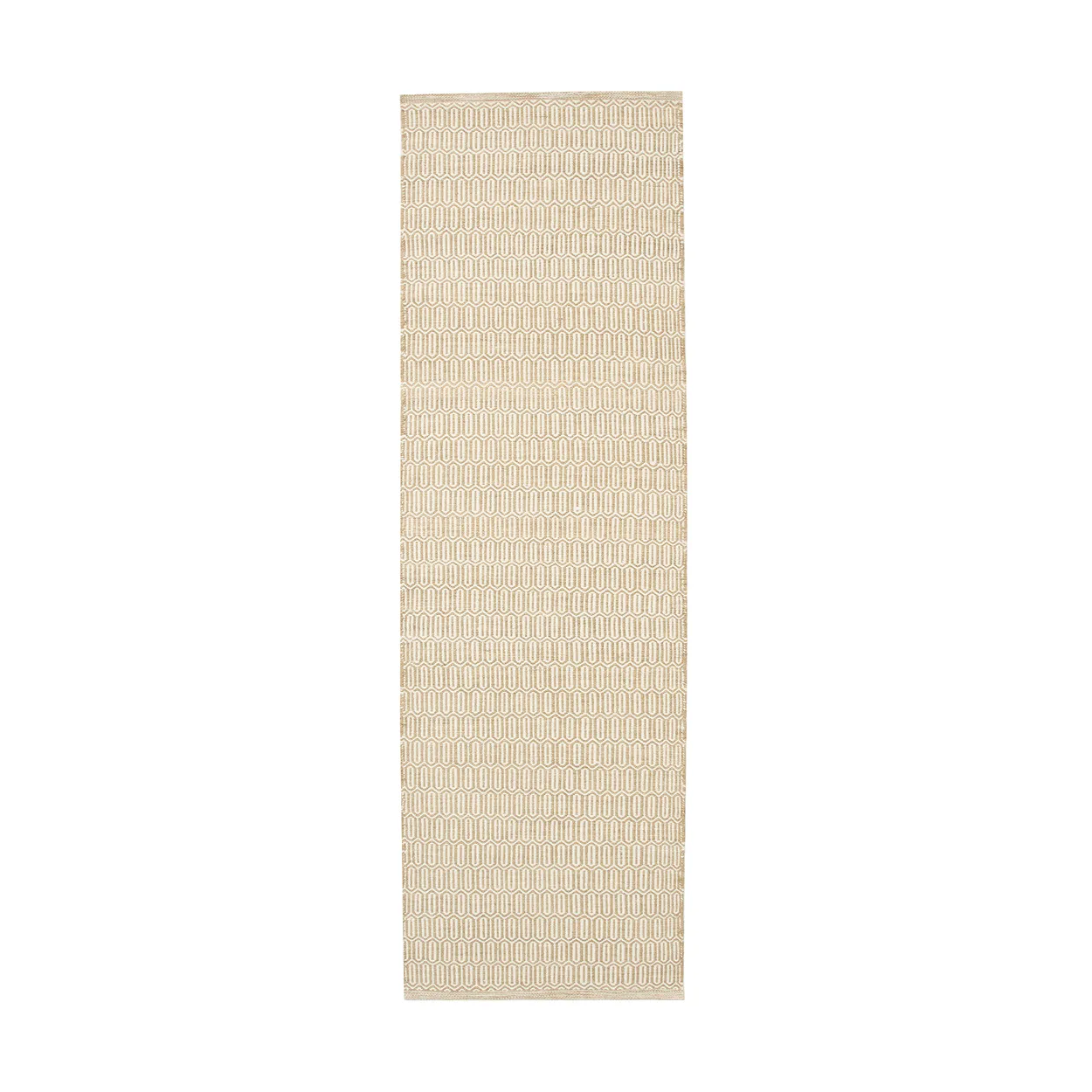 Chhatwal & Jonsson Mohini wool rug 80x250 cm Beige | Scandinavian Design | Fringe & Deep pile rugs | Beige