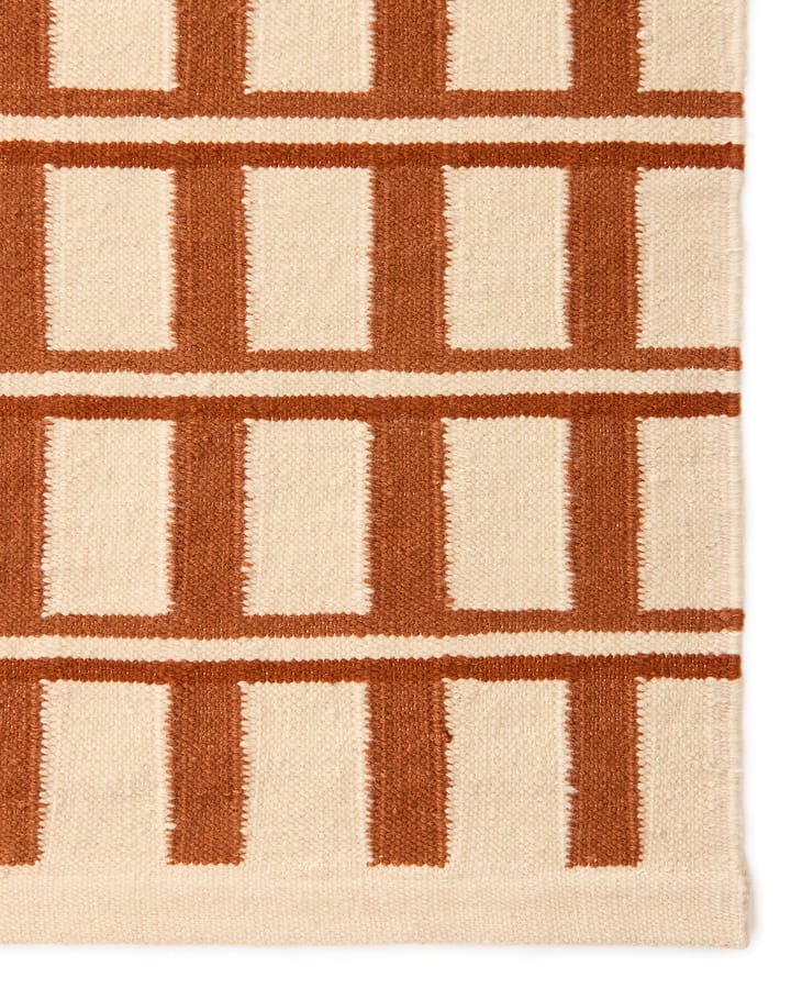 Mysore wool rug - Beige-apricot orange, 180x270cm - Chhatwal & Jonsson