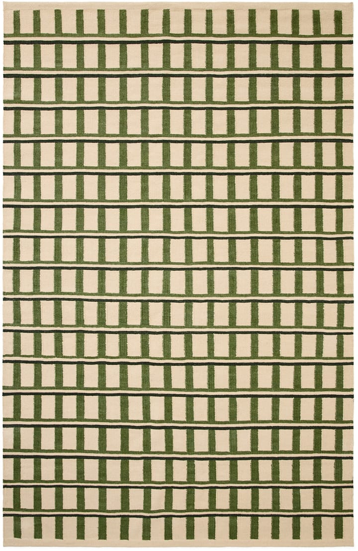Mysore wool rug - Off white-green-dark green, 230x320 cm - Chhatwal & Jonsson