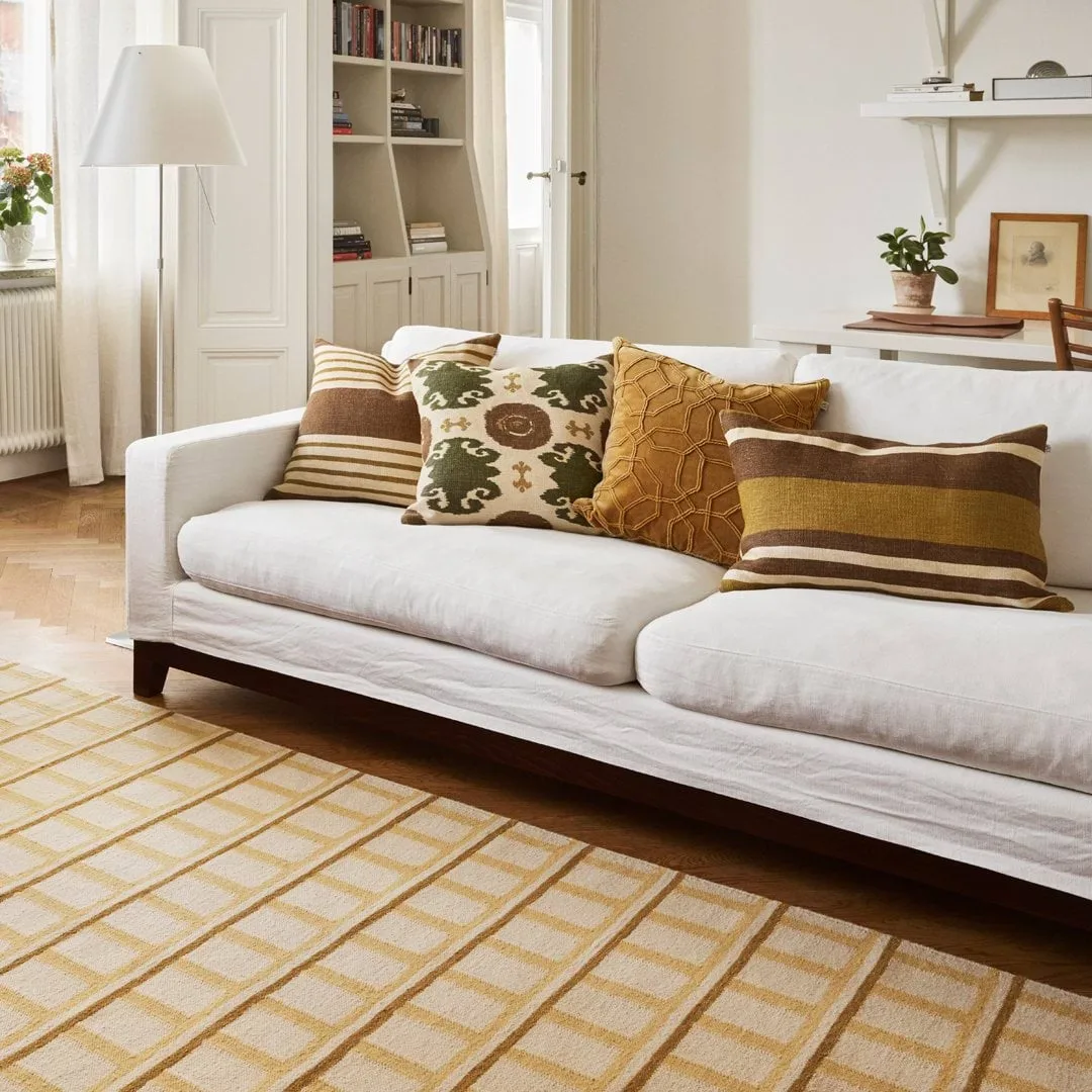 Mysore wool rug, Off White-Masala Yellow-Yellow, 230x320 cm Chhatwal & Jonsson