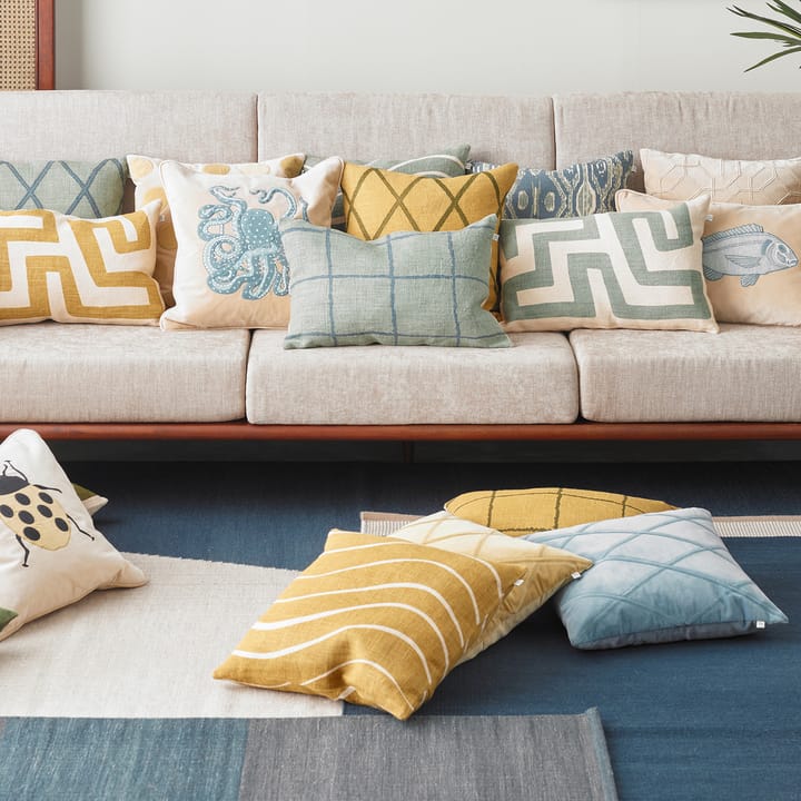 Nagra cushion cover 40x60 cm, aqua Chhatwal & Jonsson