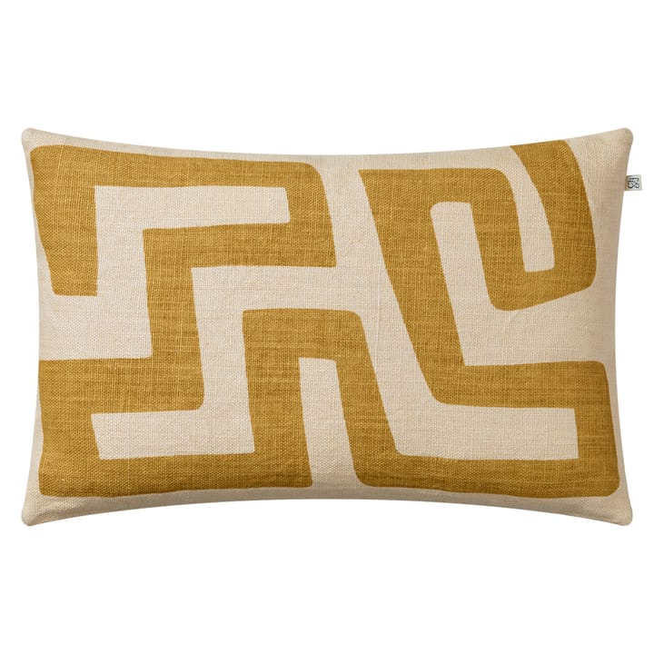 Nagra cushion cover 40x60 cm - spicy yellow - Chhatwal & Jonsson