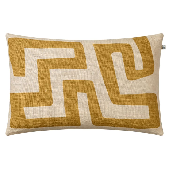 Nagra cushion cover 40x60 cm - Spicy yellow - Chhatwal & Jonsson